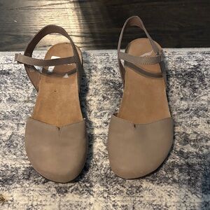 Elegant Taupe Sandals